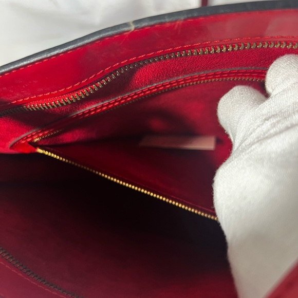 GUC Louis Vuitton Saint Jacques Red Epi Tote - Picture 12 of 12